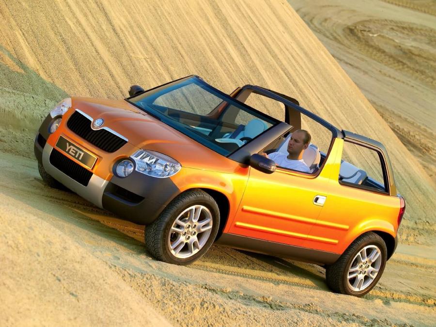  Skoda Yeti II Concept 2005 года  (фото 36 из 45)